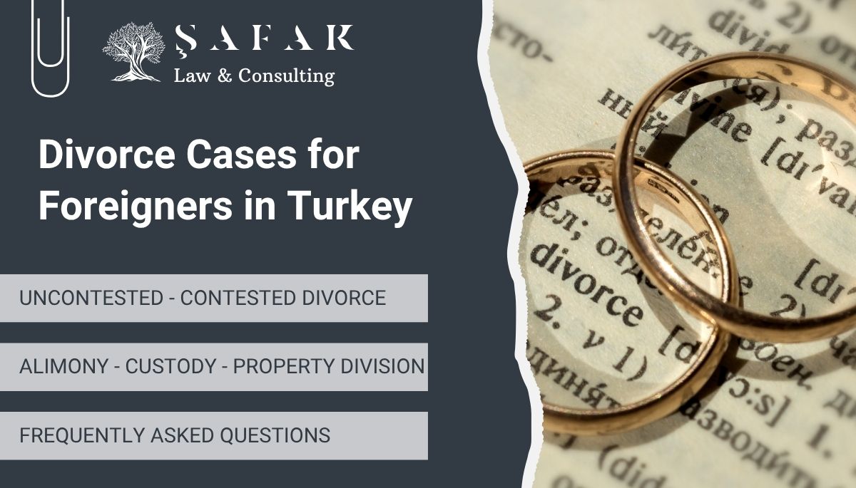 Divorce case in Turkey for foreigners